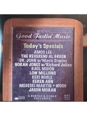 Weve Got Good Tastin Music CD Featuring Norah Jones Amos Lee & More 37871cd